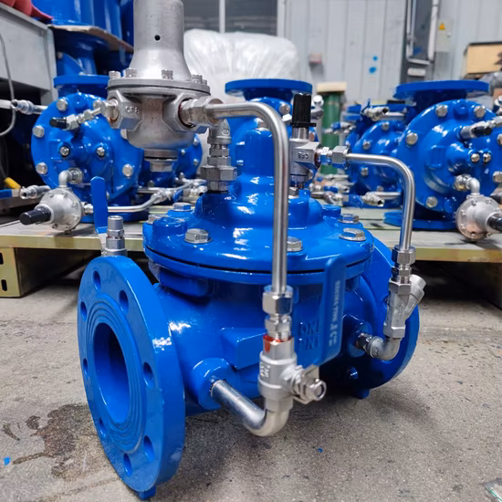 Válvula de control de flujo de agua 200X 400X 500X/válvula de retención/válvula antirretorno/válvula de control de presión